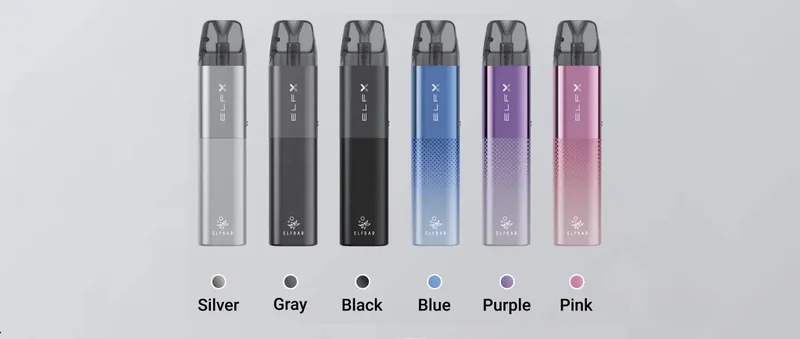 Набор ELFBAR ELFX Refillable Dual Mesh 1000mAh Pod Kit Blue