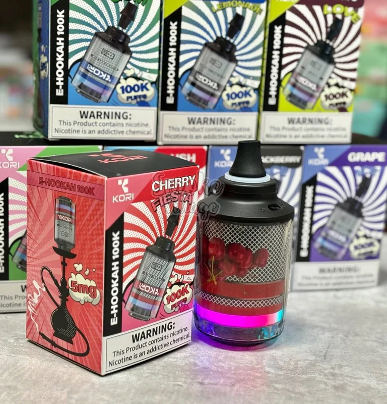 Kori E-hookah 100000 - Blue Razz Lemonade