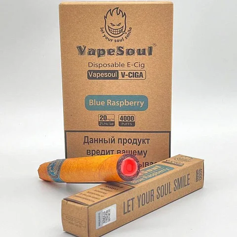 VAPE SOUL 4000  Original tobacco. (в блоке 15шт)