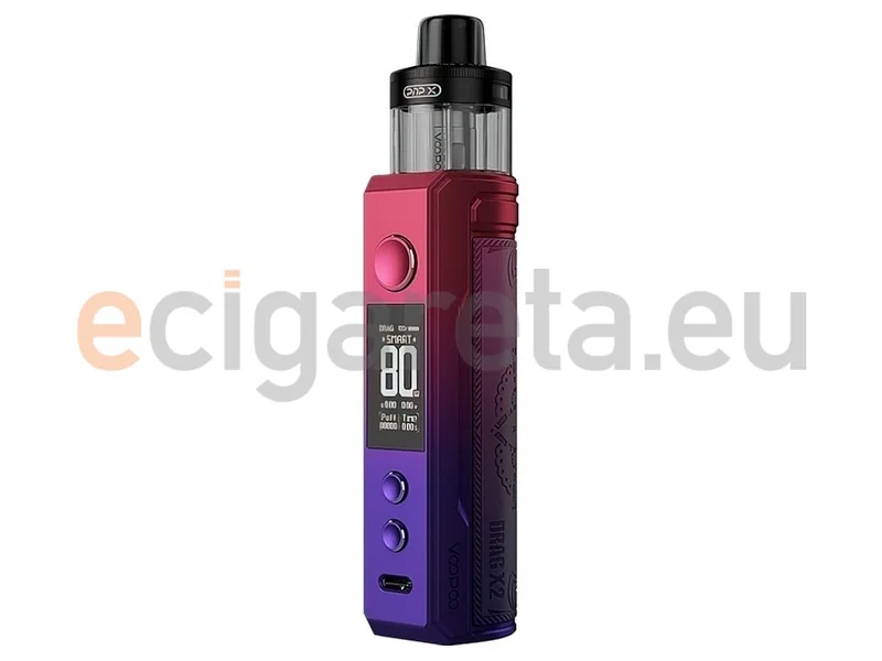 Набор Voopoo DRAG S2 Pod-Mod 2500mAh Kit Gray Metal