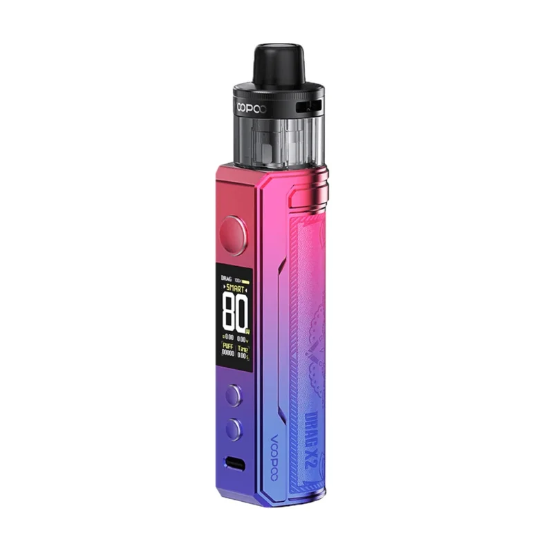 Набор Voopoo Drag X2 Pod-Mod 80W Kit Spray Black