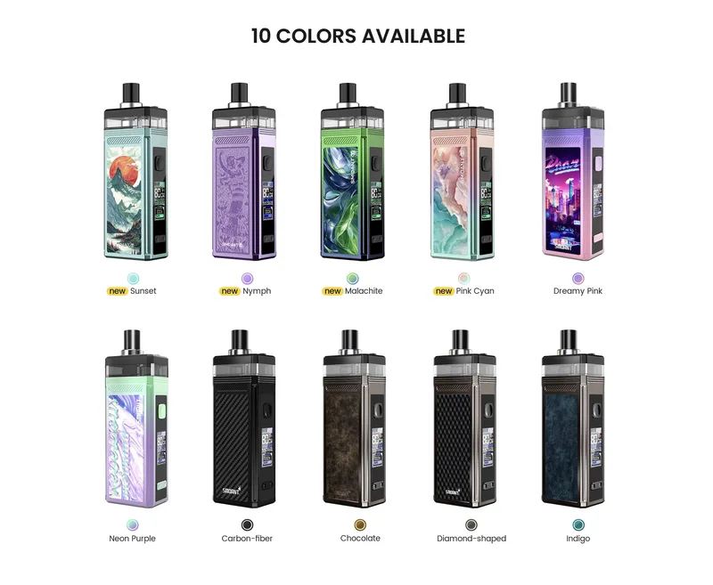Набор Smoant Pasito II 2500mAh Pod Limited Edition Kit PINK CYAN