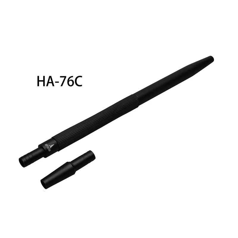 HA-76C Мундштук для кальяна (gray/black) дл.34см