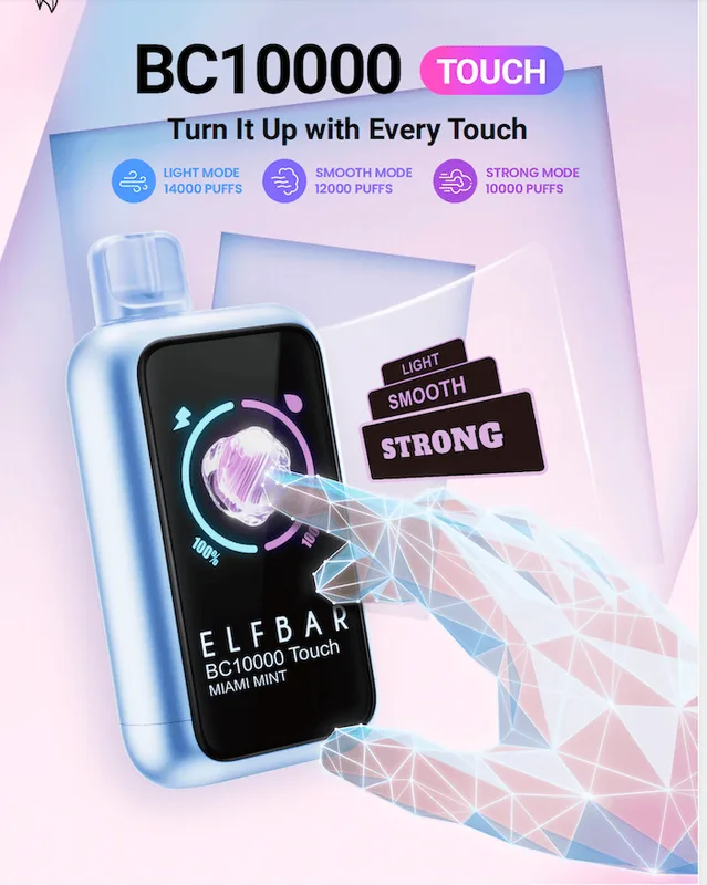 E L F B A R BC10000 Touch - Mount Splash
