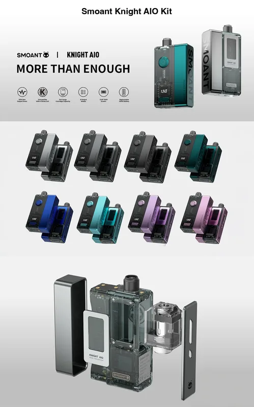 Набор Smoant Knight AIO 90W Kit Rose Pink