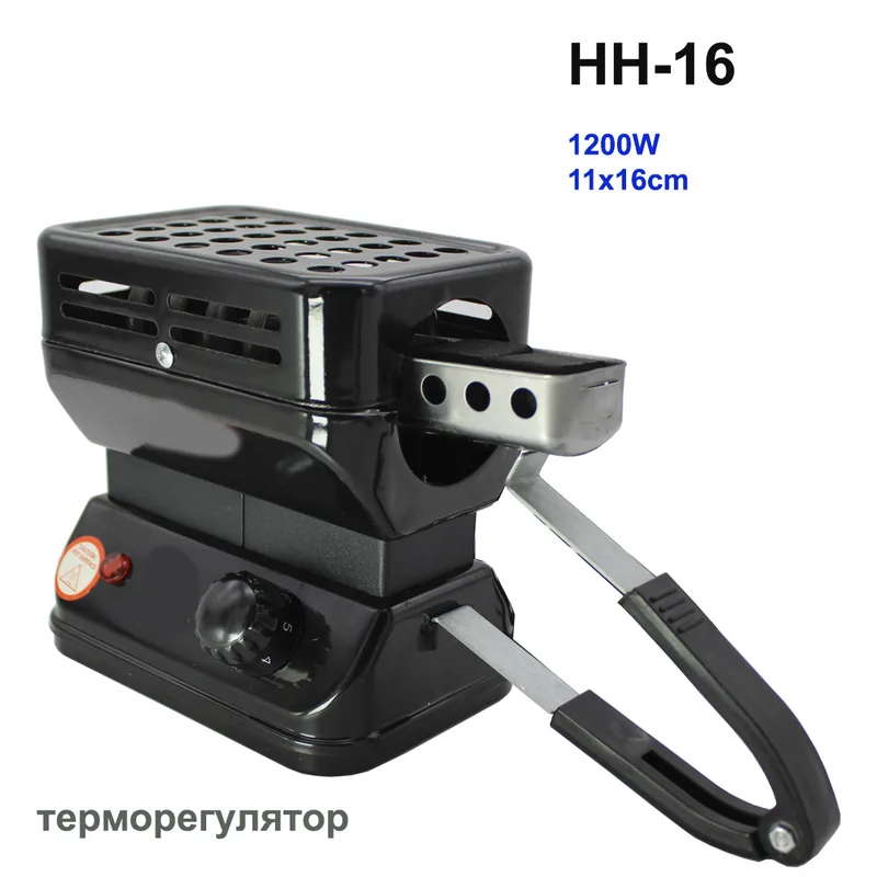 Плитка д/угля HH-16 1200W с регулятором нагрева (16шт/кор) sh-019