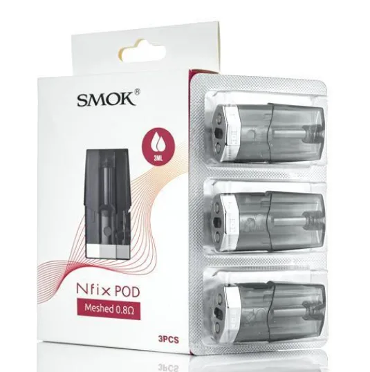 Картридж SMOK Nfix Meshed 0.8ohm 2ml Pod (в упак. 3 шт.)