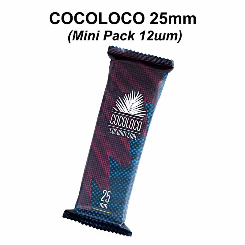 Уголь COCOLOCO 25mm (Mini Pack 12шт) 120шт/кор