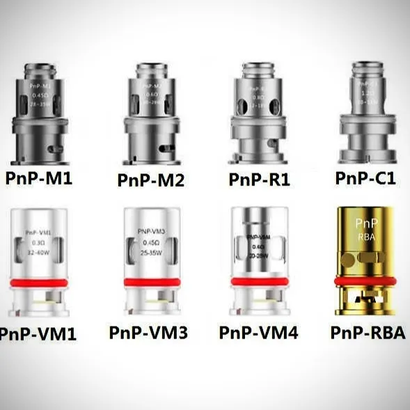 Испаритель Voopoo PnP-VM6 0.15ohm Coil (в упак. 5 шт.)