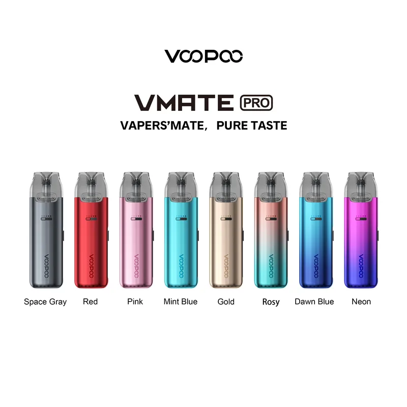 Набор Voopoo VMATE PRO 900mAh Pod Kit Mint Blue