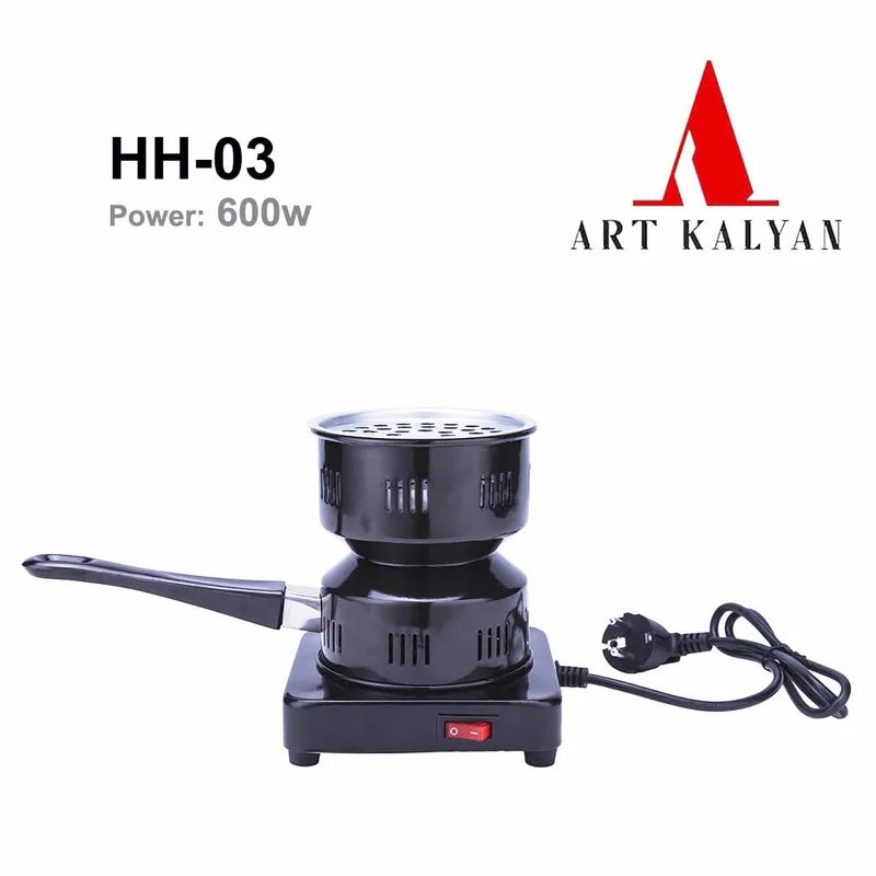 Плитка д/угля HH-03 600w 24шт/кор (H-009C)