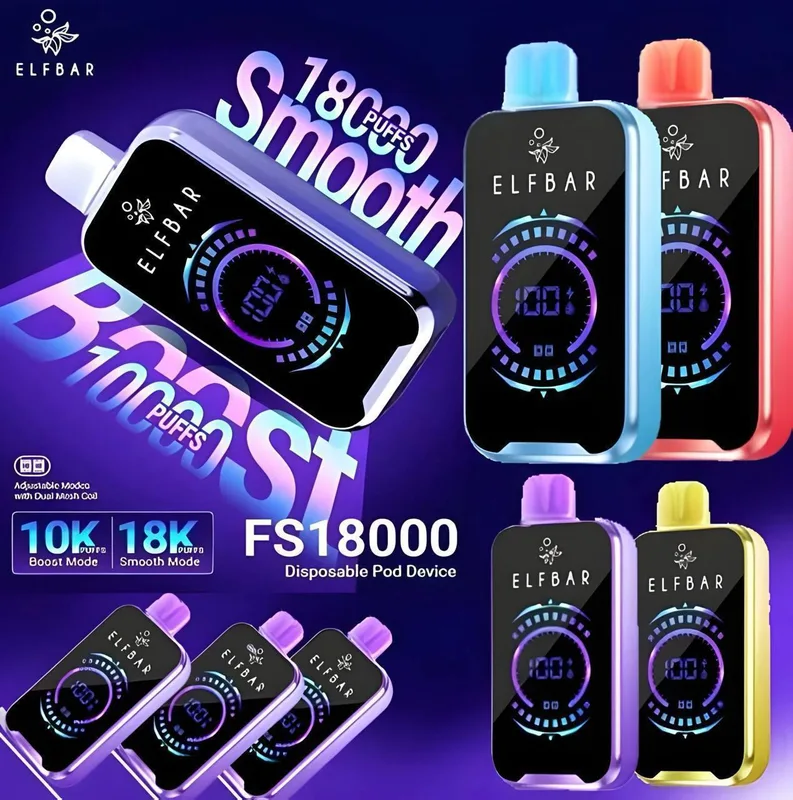 E L F B A R FS18000 (5%) (ENG) blue sour raspberry