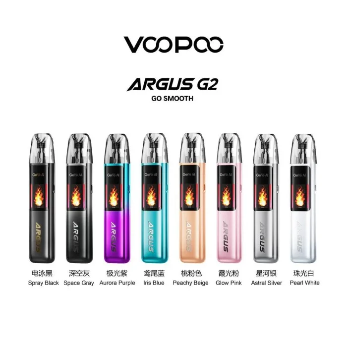 Набор Voopoo ARGUS G2 Pod 1000mAh Kit Iris Blue