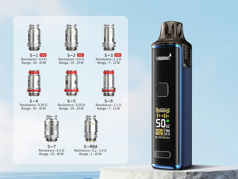 Испаритель Smoant Santi S-2 0.6ohm Coil (в упак. 3 шт.)