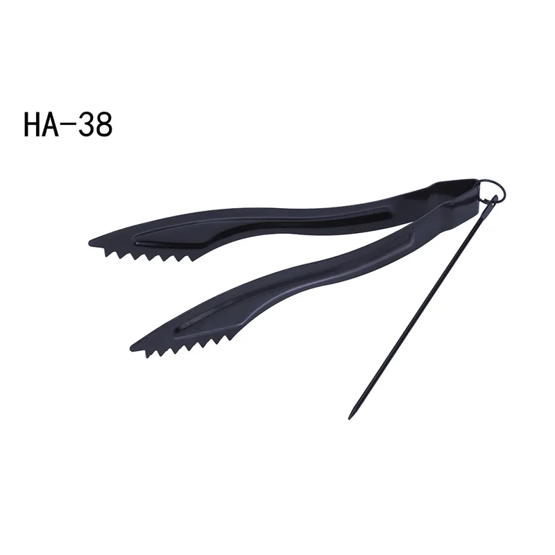 Щипы HA-38 чёрные 16см (крокодильчики) 500шт/кор.