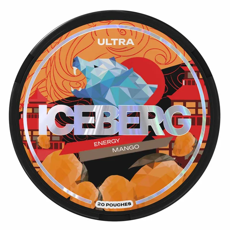 НИКПАКИ ICEBERG rising sun ultra 150 MG (Energy Mango)
