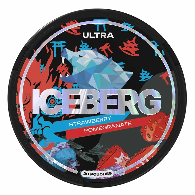 НИКПАКИ ICEBERG rising sun ultra 150 MG (Strawberry Pomegranate)