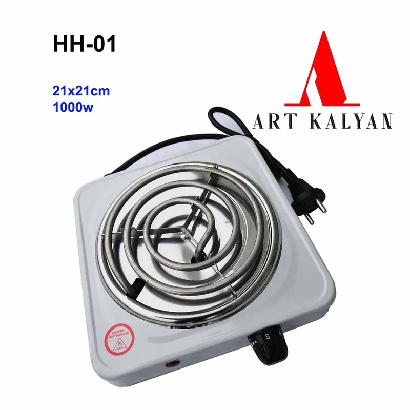 Плитка д/угля HH-01, 1000W (пскова Б) 24шт/кор (H-001F)