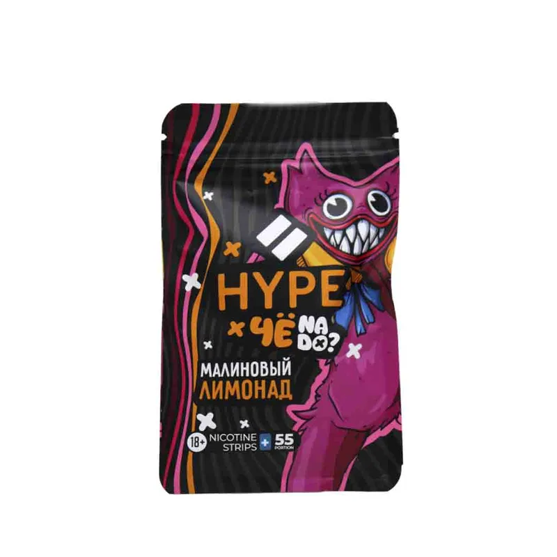HYPE х ЧЁnado (вата) 70 SUPER STRONG (блок 25шт) (Малиновый лимонад)