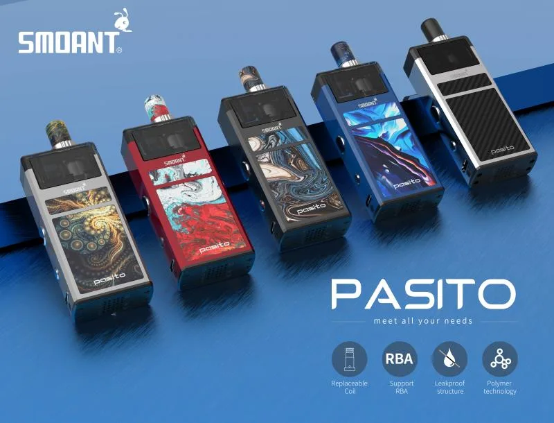 Набор Smoant Pasito 1100mAh Pod Kit Красный