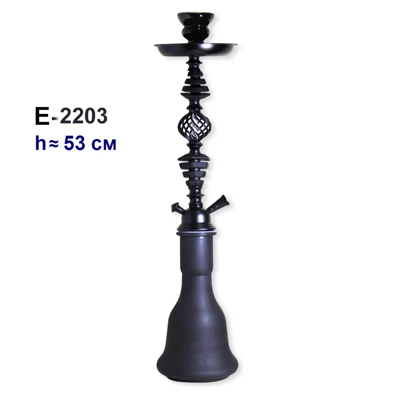 Кальян HK- 2203 black 53cm (12шт/кор)