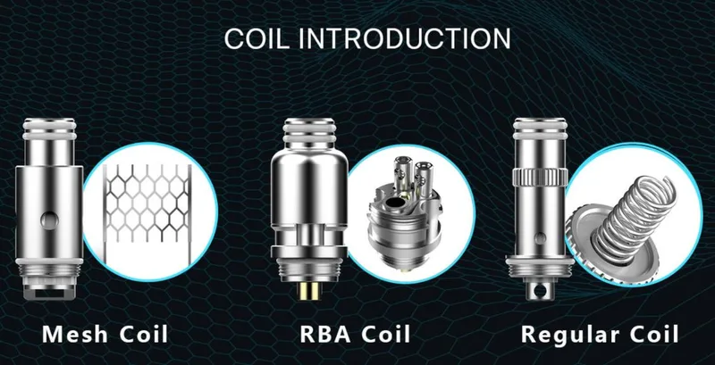 Испаритель Rincoe Manto Aio 80W Mesh 0.3ohm Coil (в упак. 3 шт.)