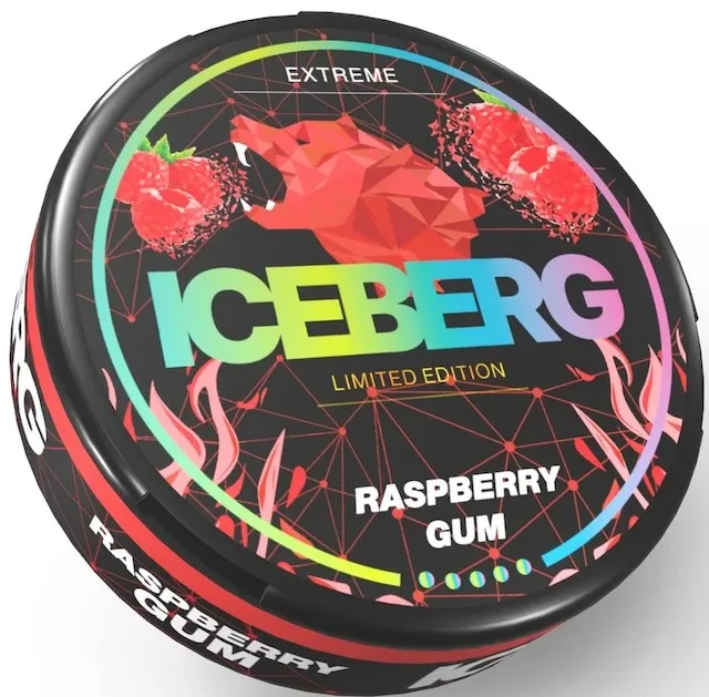 НИКПАКИ ICEBERG LIMITED EDITION 130 MG (Raspberry Gum)