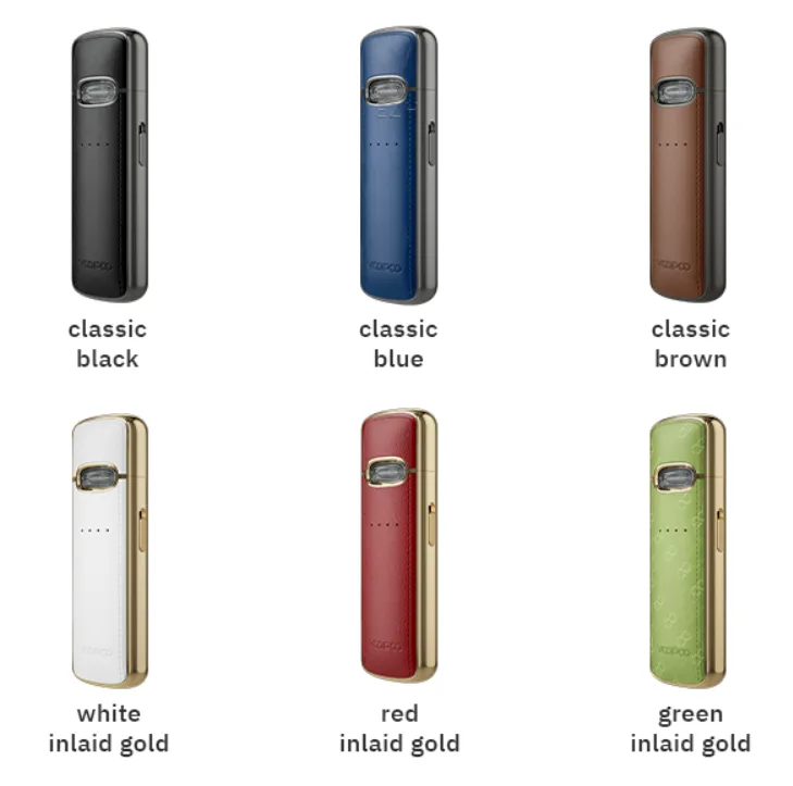 Набор Voopoo VMATE E 1200mAh Pod Kit White inlaid Gold