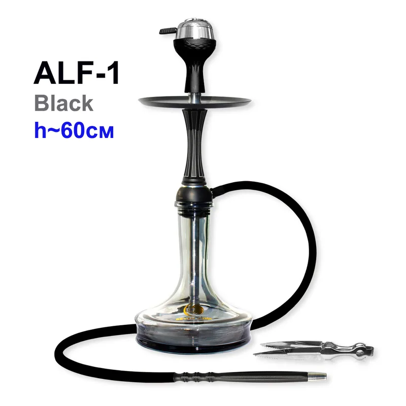 Кальян ALF-1 (полный комплект+колба) (Black чёрный)
